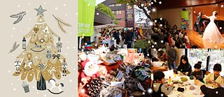 Fotos: Goethe-Institut Villa Kamogawa (rechts vier Bilder), Colourbox.de/Olga Usova (links)