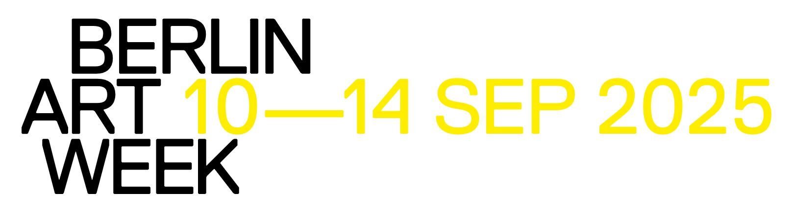 Berlin Art Week logo