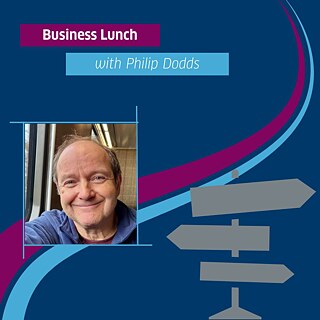 Bild von Philip Dodds, Sprecher des Business lunch 