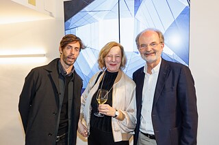 Ankunft von Pere Almeda, Gesche Joost, Joachim Bernauer