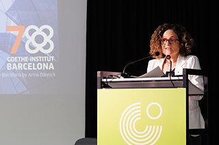 Festakt: Sònia Hernández Almodóvar, Kulturministerin der Generalitat de Catalunya