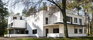 One of the three Master’s Houses: the artists Wassily Kandinsky and Paul Klee designed the interior of Walter Gropius’ Kandinsky-Klee House, which their families lived in until 1933.