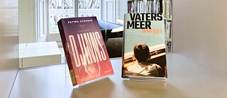 The book "Djinns" by Fatma Aydemir and the book "Vaters Meer" by Deniz Utlu 