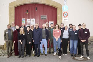  The participants of the Cities Ahead Academy in Bamberg with Andreas Starke, Lord Mayor of the City of Bamberg.