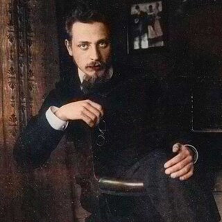 Porträt von Reiner Maria Rilke 