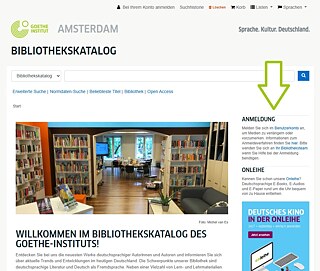Bibliothekskatalog Amsterdam | Online-Nutzerkonto