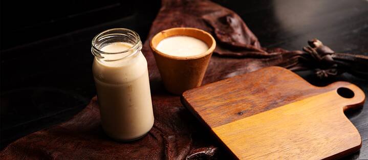 Maatha und Ghol aus der Reihe der Getränke auf Quarkbasis