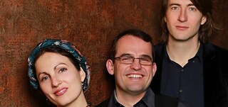 Zwei Musiker und eine Musikerin