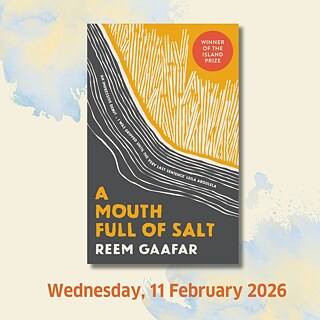 Book Cover of A Mouth Full of Salt by Reem Gaafar