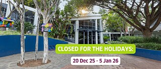 The Goethe-Institut South Africa office building at sunset