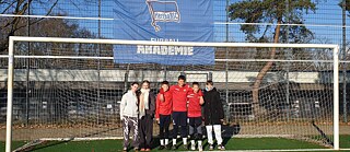 Konkurso „1:0 vokiečių kalbos naudai“ 2025 m. nugalėtojai, Alytaus Dainavos progimnazijos komanda, Berlyne