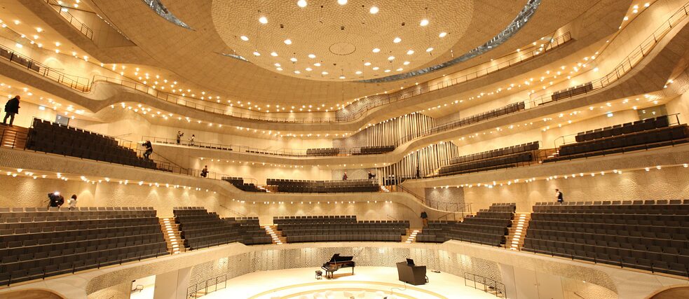 Grand Concert Hall of the Elbphilharmonie in Hamburg