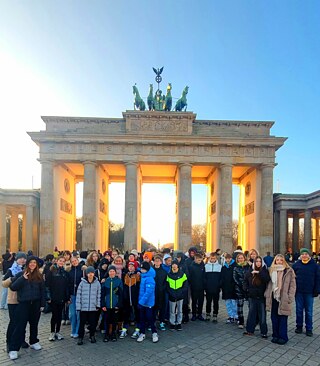 Gewinner*innen des Wettbewerbs „1:0 für Deutsch“ 2025, Das Team des Dainava-Progymnasiums Alytus, in Berlin 