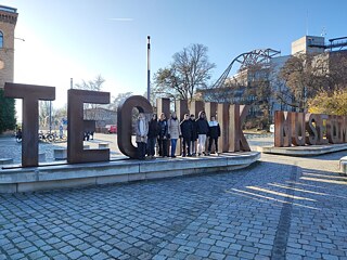 Gewinner*innen des Wettbewerbs „1:0 für Deutsch“ 2025, Das Team des Dainava-Progymnasiums Alytus, in Berlin 