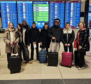 Gewinner*innen des Wettbewerbs „1:0 für Deutsch“ 2025, Das Team des Dainava-Progymnasiums Alytus, in Berlin 