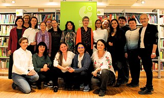 Fotografie de grup a formatorilor