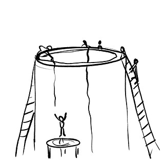 Einander helfen, aus der Tiefe | dem Tief herauszukommen