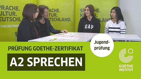 A2 Fit in Deutsch - mündliche Prüfung