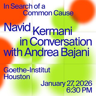 Navid Kermani Houston Veranstaltung