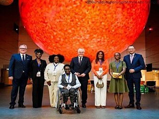 Angola empfing zum ersten Mal in seiner Geschichte den Besuch eines deutschen Staatsoberhauptes.