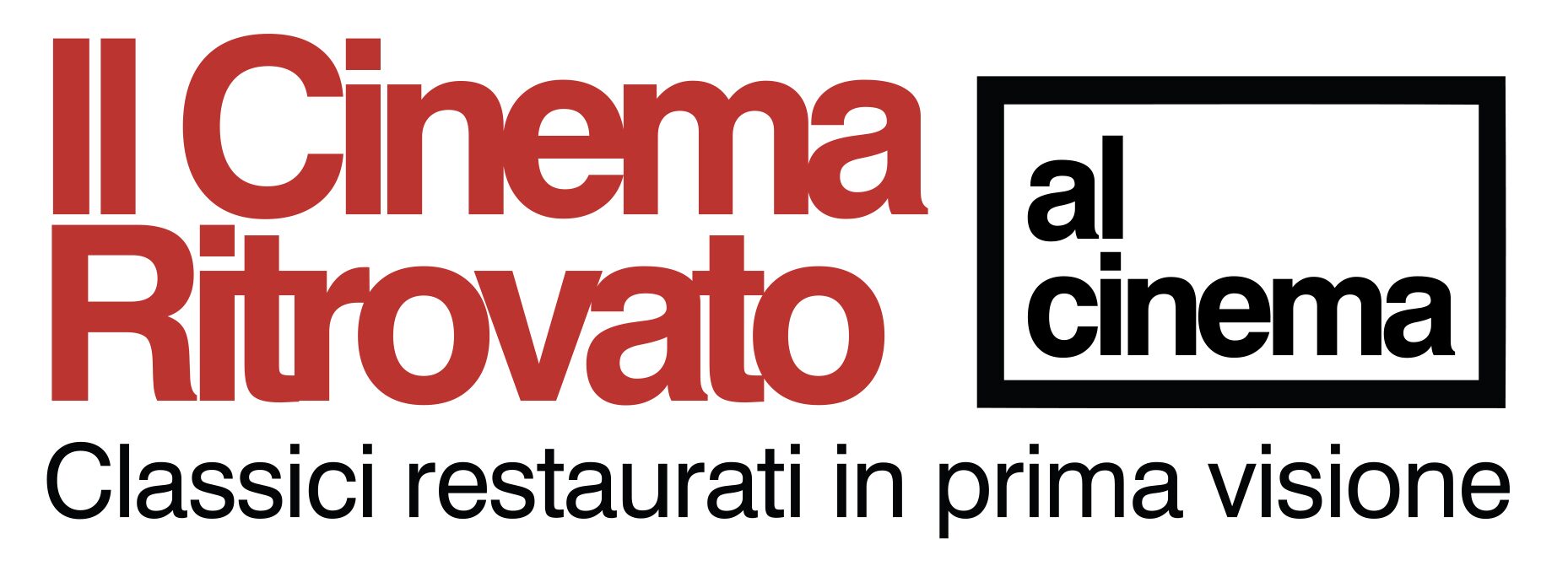 Logo der Initiative "Il cinema ritrovato"