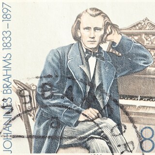 Brahms Briefmarke der Deutschen Post