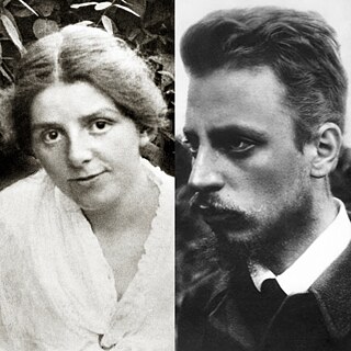 Paula_Modersohn-Becker, ca. 1904 und Rainer Maria Rilke, 1900