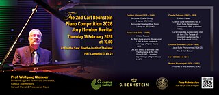 The 2nd Carl Bechstein Piano Competition 2026 Jury Member Recital