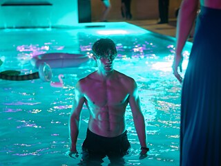 Still frame from the Amazon Prime Video Germany original series "Maxton Hall -The world between us". James (Damian Hardung)