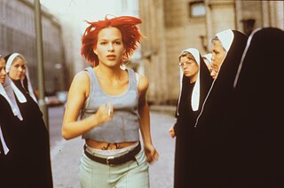 Franka Potente in „Lola rennt”. Regie: Tom Tykwer 