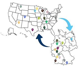 Among Friends: Sister Cities Key Visual (1000x1000)