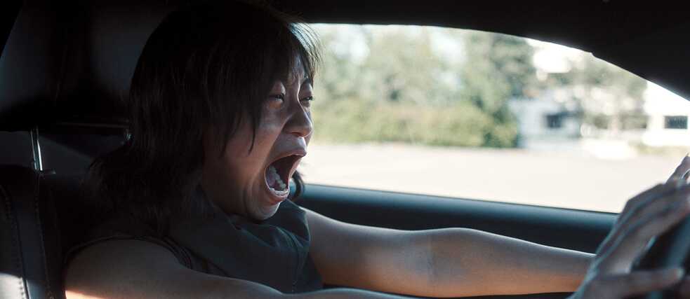 Chen Emilie Yan in „Staatsschutz”. Regie: Faraz Shariat