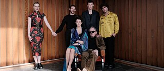 Elle Fanning, Jamie Bell, Riley Keough, Callum Turner, Tracy Letts, Lukas Gage in “Rosebush Pruning“. Director: Karim Aïnouz