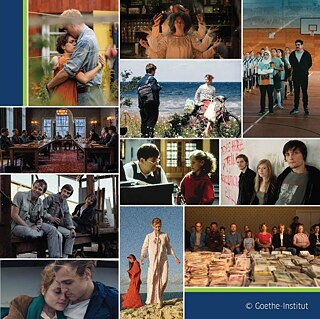 Collage of various film stills