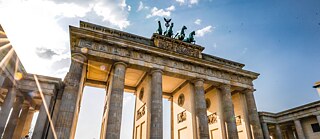 Blick auf das Brandenburger Tor