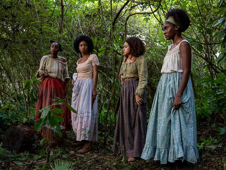 “Quatro Meninas”, Brazil/Netherlands, 2025. Director: Karen Suzane. Pictured: Dhara Lopes, Ágatha Marinho, Alana Cabral, Maria Ibraim | Berlinale Generation 2026.