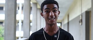 Porträt eines Schülers