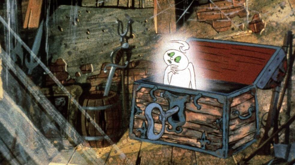 "Das kleine Gespenst" (1992). Nach dem beliebten Kinderbuch von Otfried Preußler inszenierte der deutsche Zeichentrick-Veteran Curt Linda liebevoll diesen witzigen Trickfilm für Kinder.