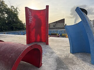 City Walk, Tag 2 des Workshops – Mapping the City: A creative approach to Kutaisi