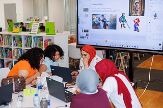 Visuelles Design & Mechaniken– Charakterdesign, Umgebungen und erste Arbeit mit Unity mit Reham Hesham und Aya Khaled Eissa