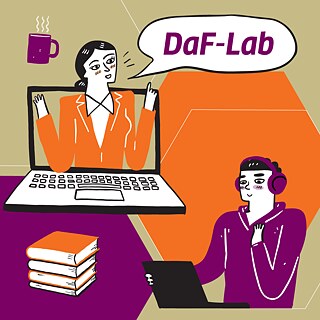 DaF-Lab 2026 Logo verticale