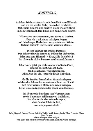 2. Platz Collège Lucie et Raymond Aubrac