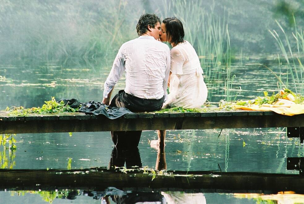 Filmszene aus „Wer früher stirbt, ist länger tot“ (2006). 