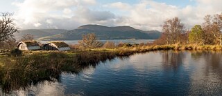 Cove Park with view towards Loch Long