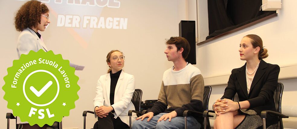 "Die Frage der Fragen" ("La domanda delle domande") - Il contributo italiano al talk "Die Frage der Fragen" ("La domanda delle domande") - Il contributo italiano al talk