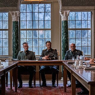 Scene from the film "The conference“