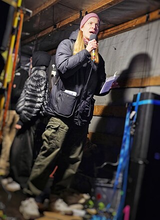 Yannick Kiesel, 32, engagiert sich bei der Deutschen Friedensgesellschaft.