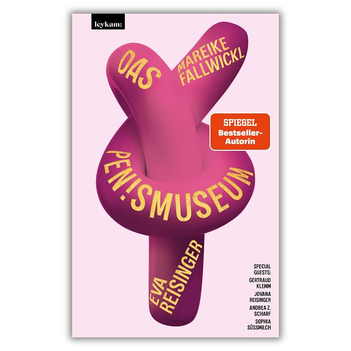Cover rosa e fucsia del libro "Das Pen!smuseum"