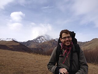 Martin Hyťha in Georgien.