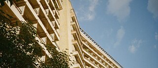 A tall building under the sky